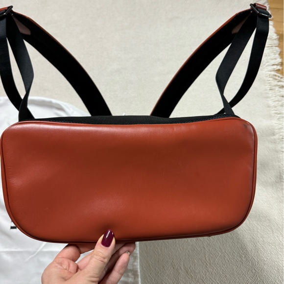 Coach x Peanuts Snoopy Christmas Logo Brown Backpack - Picture 8 of 12